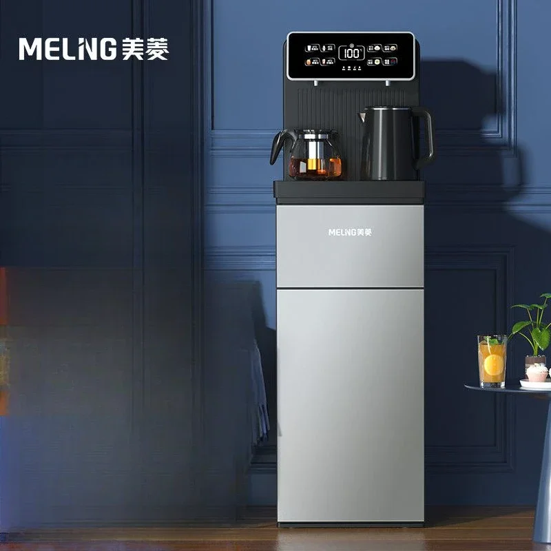 Touch screen tea bar machine household lower bucket refrigeration automatic bottled water intelligent vertical water dispenser