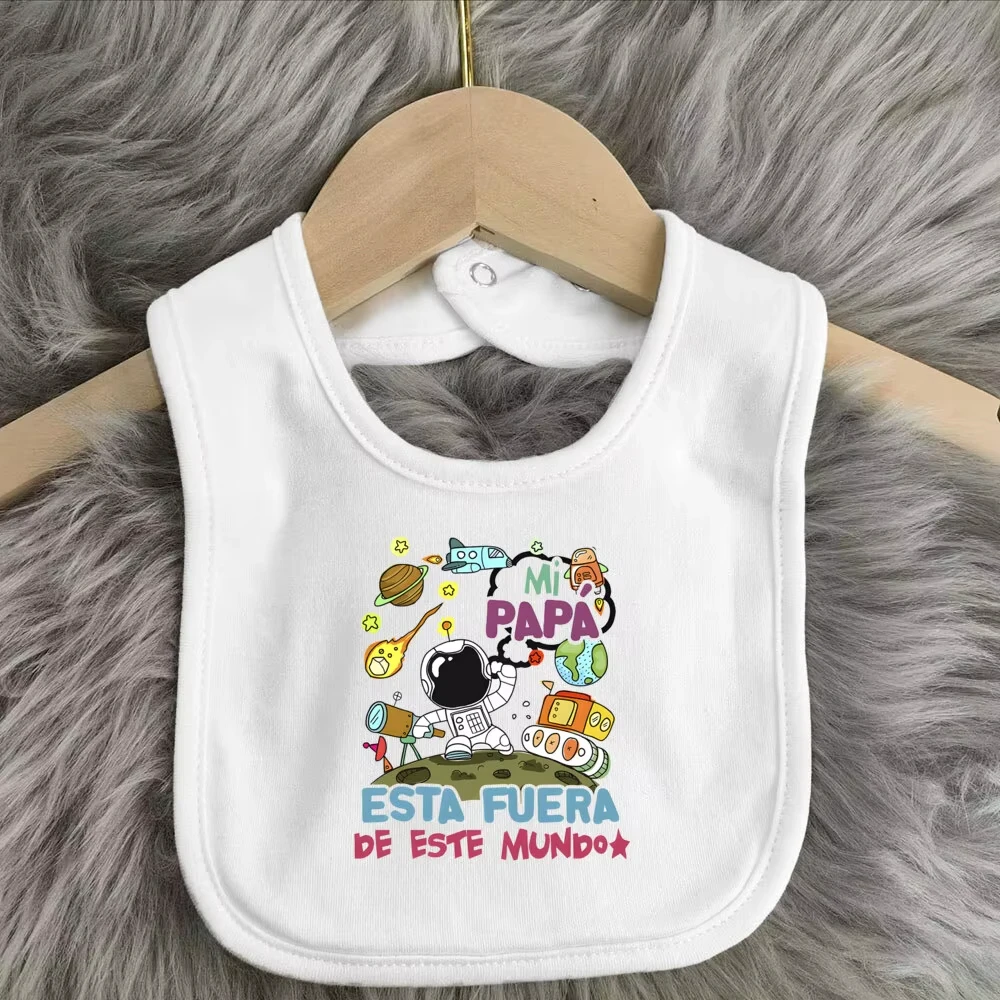 

Нагрудники для малышей с принтом «Лучший папа в мире», подарок на первый День отца для новорожденных, салфетки для отрыжки, нагрудники для кормления младенцев, нагрудники для малышей на День отца