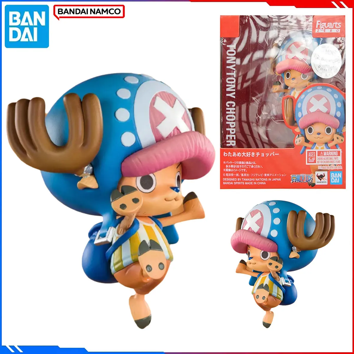 

Подлинная оригинальная цельная фигурка Bandai, комплект моделей Figuarts ZERO 1/12, аниме-фигурки Тони Тони Чоппер, экшн-модель, Рождественская игрушка
