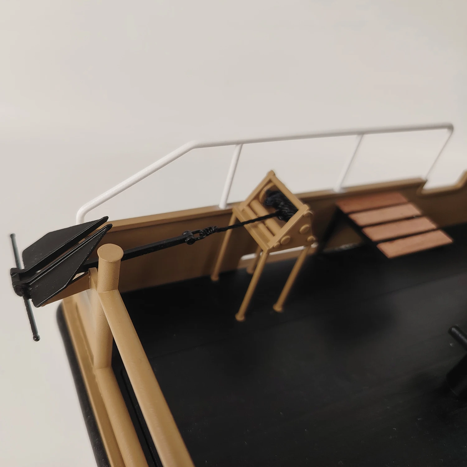 1/16 RC Schiffe 38 cm Simulation Miniatur Push-Typ Fernbedienung Schlepper Boot Hochpräzise 3D Gedruckt RC Schiffe Modell RTR Schiff Spielzeug