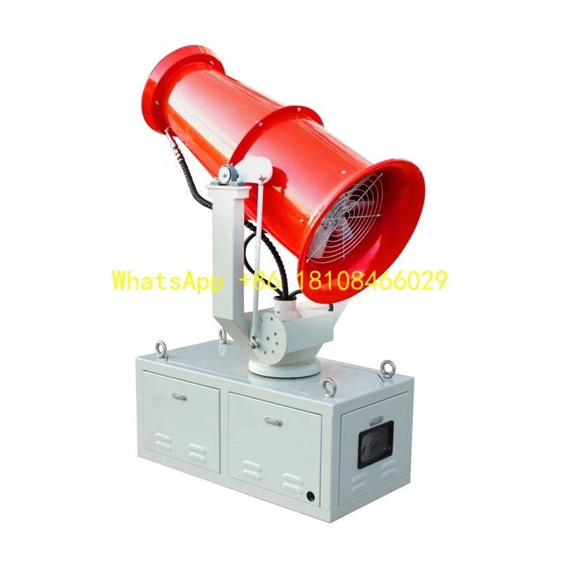 مضخة البخاخ مضخة الرش مضخة الرش التحكم في الغبار الضباب مدفع ضباب آلة تعفير بالجملة 25 متر رشاشات الصلب المعدنية