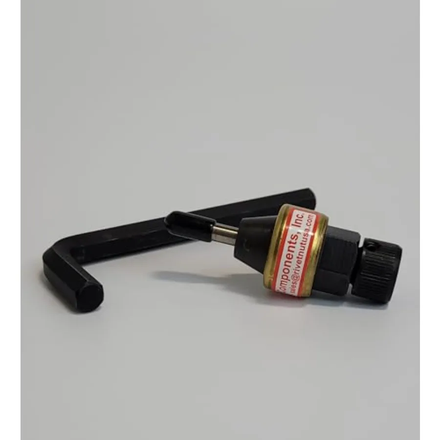 Alat Kunci Manual C845-M6 M6 X 1.0 untuk Memasang Rivet Nut, Rivnuts, Nut Inserts, Cross Nuts, Baja Perak