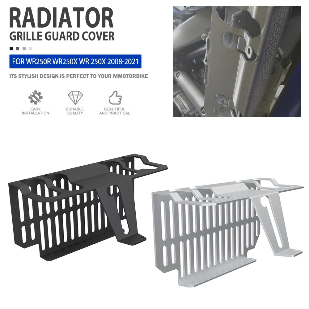 

Radiator Guard FOR YAMAHA WR250R WR250X WR 250X 2008 2009 2010 2011 2012 2013-2021 Motorcycle Radiator Grille Cover Protector