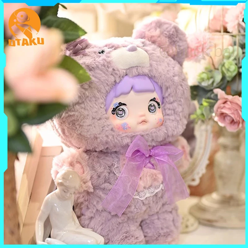 ใหม่ของแท้ 400% Nommi กล่องตาบอด Nommi Goodnight Bear Series Surprise กล่องตกแต่งตุ๊กตา Mystery กล่องของขวัญวันเกิด