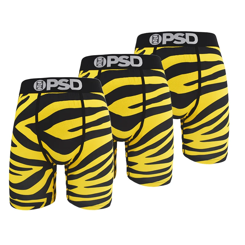 

Men's Breathable Boxer Briefs 3 Pack - Sporty Soft Stretch Underwear for Gym/Daily Wear, Comfort Fit Elastic Waist, S-XXL Size