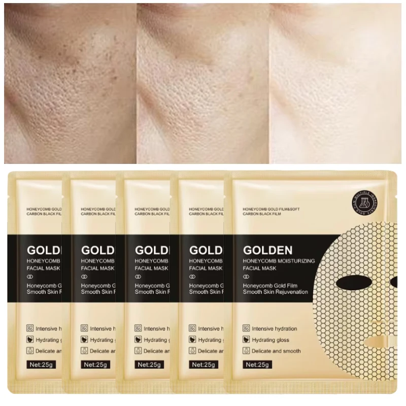 Facial Mask Moisturizing Nourishing Lifting Firming Smooth Repair Skin Remove Skin Blemishes Face Skin Care 25g*5pcs