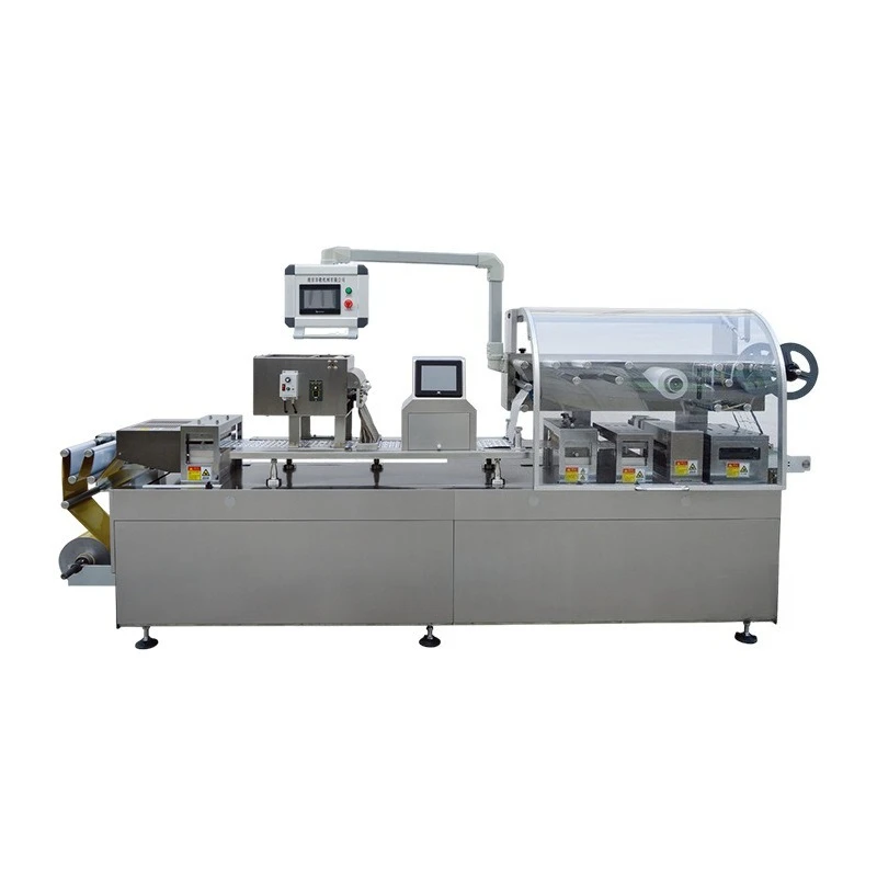 Candy electronic products double aluminum blister packaging machine, packaging machine