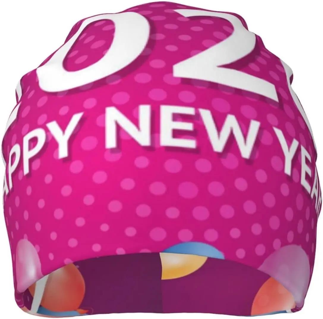 سنة جديدة سعيدة 2026 قبعة صغيرة للنساء والرجال السرطان أغطية الرأس قبعة عمامة متماسكة القبعات الهدايا والاكسسوارات