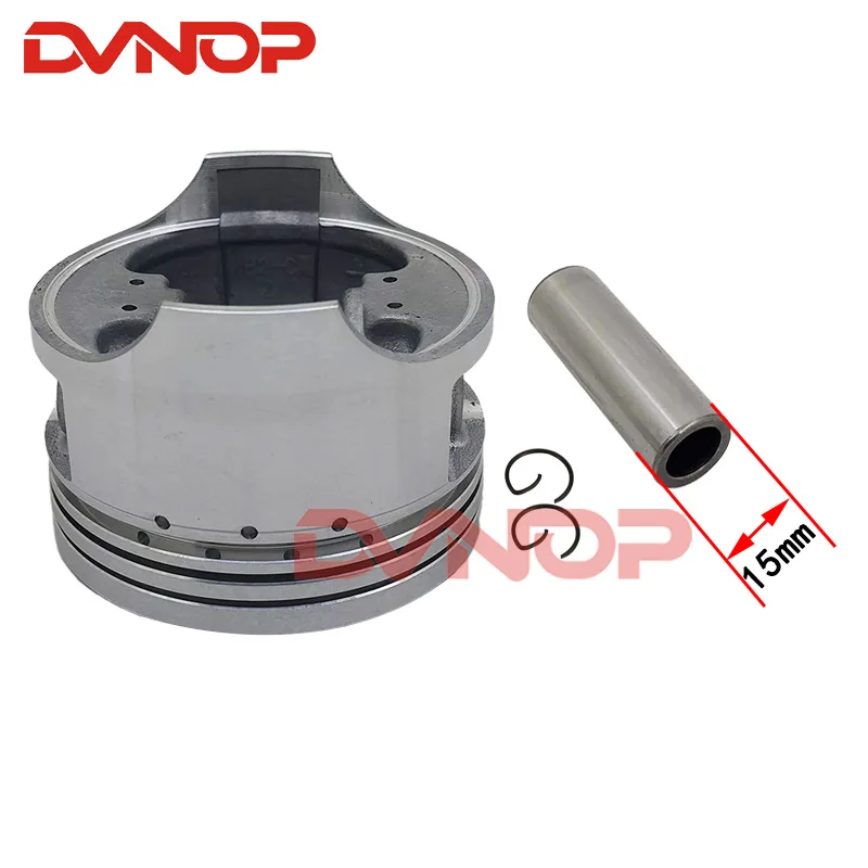 Motorcycle 63.5 mm Piston 15 mm Pin Ring For ZONGSHEN200 LONGXIN200 LIFAN200 CG196 CG200 CG 200 200cc Spare Parts