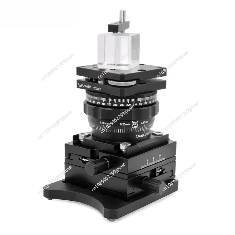 Precision Lab Scissor Lift Table 360° Rotating Height Adjustable Optical Experiment Equipment