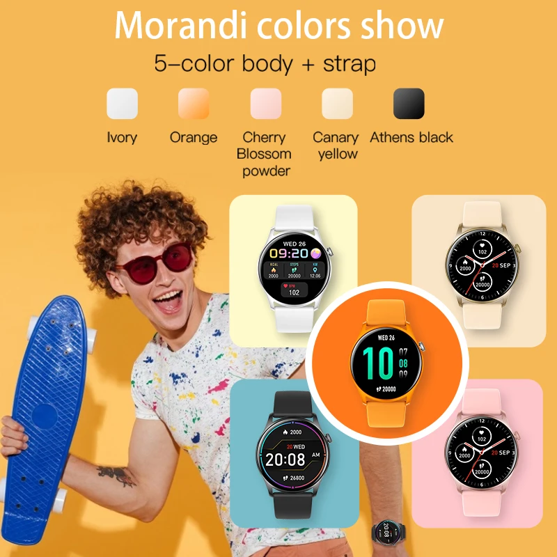 SKMEI Sport Full Touch Screen Smart Watch per uomo Fitness tracker Smartwatch IP67 orologio Bluetooth impermeabile per Android ios