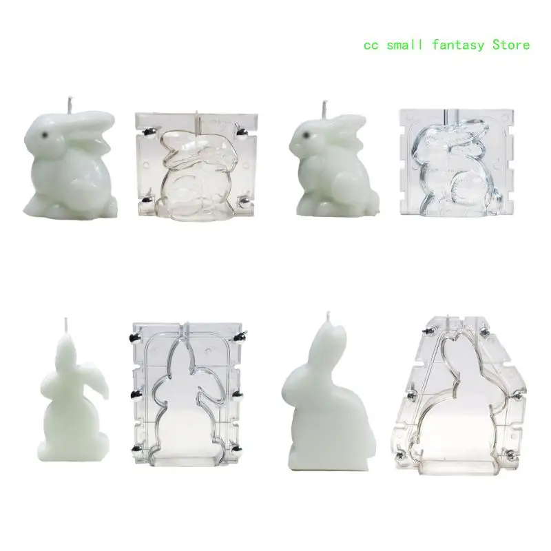 

R3MA Easter Bunny Mold for Candle Making Wedding Mold DIY