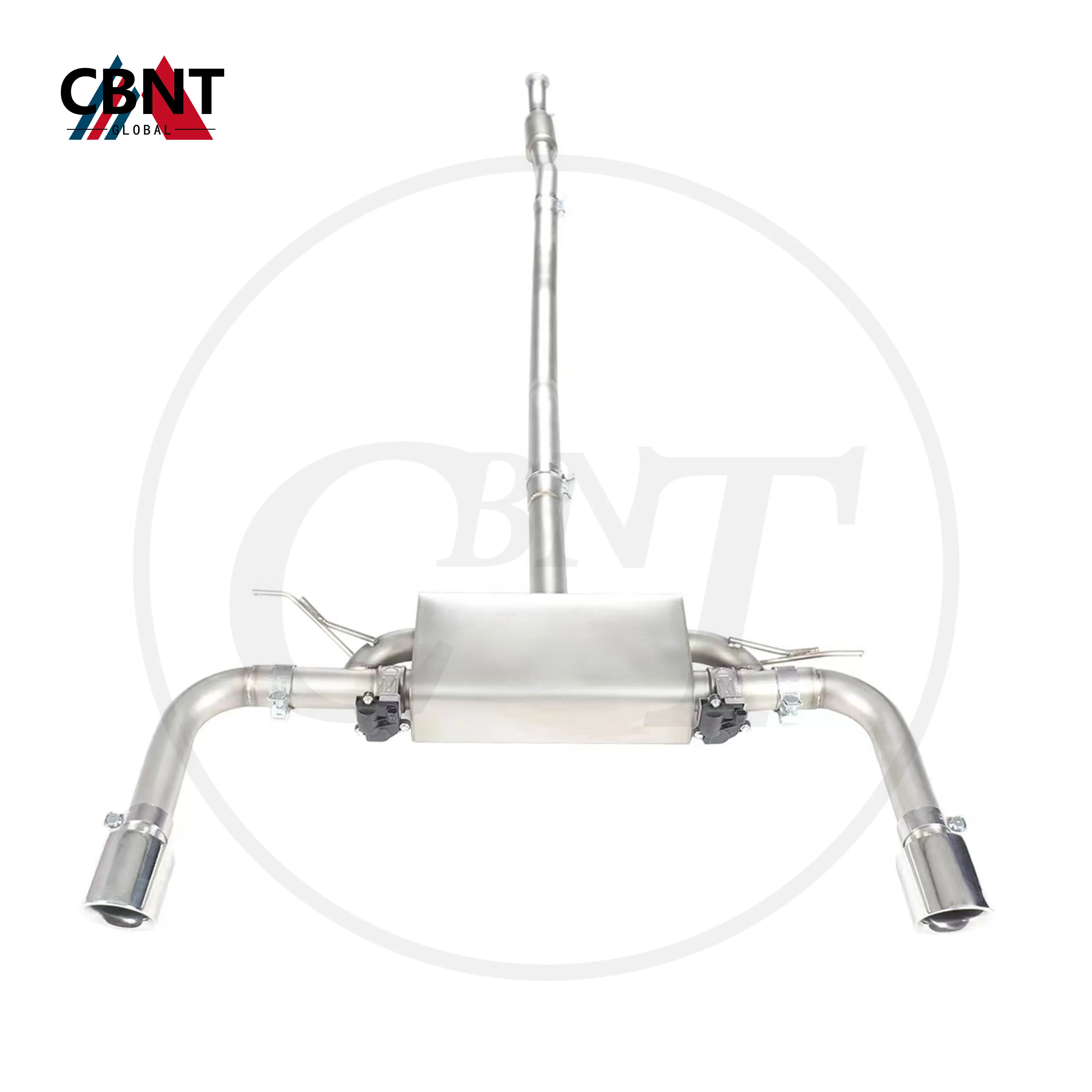 

CBNT for BMW F20 116i 118i 120i 125i 2.0T B48 Valved Exhaust Catback High Quality SS304 Exhaust Pipe with Valve Muffler