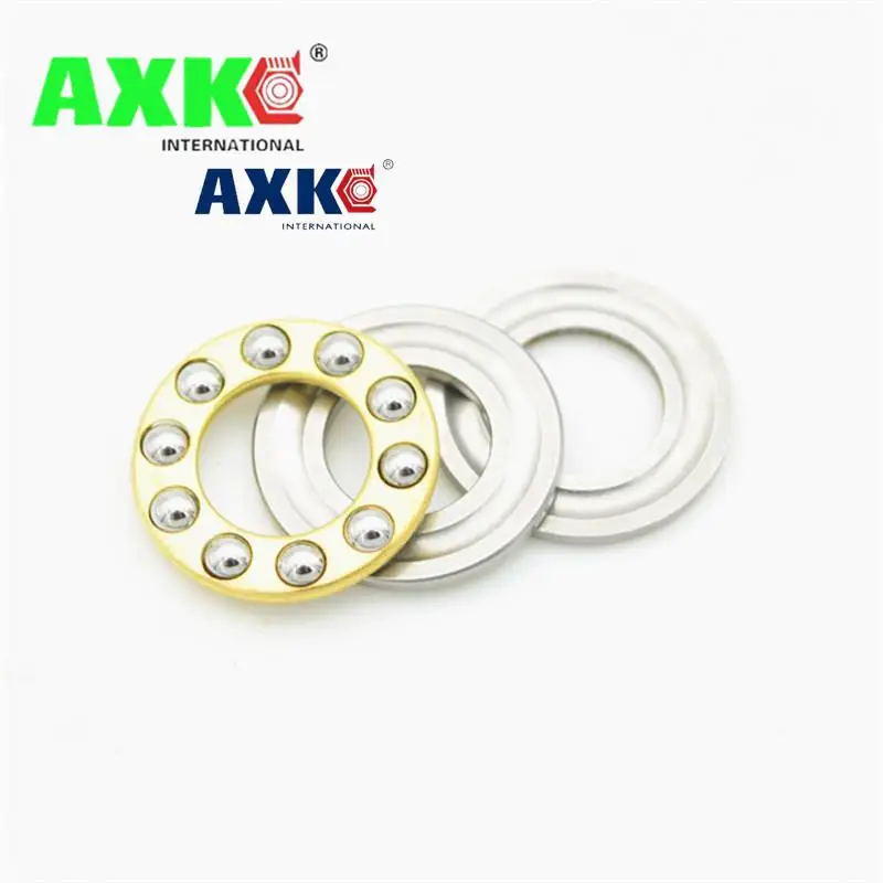 10pcs Axial Ball Thrust Bearing  F2-6 F2.5-6 F3-8 F4-9 F4-10 F5-10 F5-12 F6-12 F6-14 F7-13 F8-16 F10-18 F12-21M