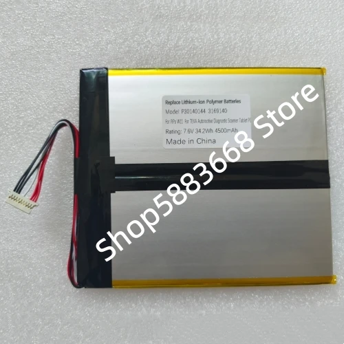 P30140144 3169140 For PiPo W11 7.4V/7.6V 34.2Wh 4500mAh Battery For TEXA TE0422NW110156 Automotive Diagnostic Scanner Tablet PC