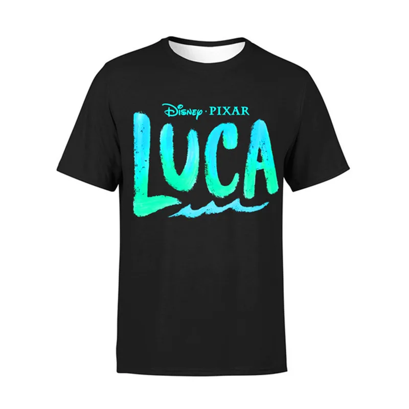 

New Disney Luca T Shirts Kids Clothes Disney T-Shirts Children Cartoons Kawaii Fashion Luca Tops Boys Girls Outfits Tee Shirts