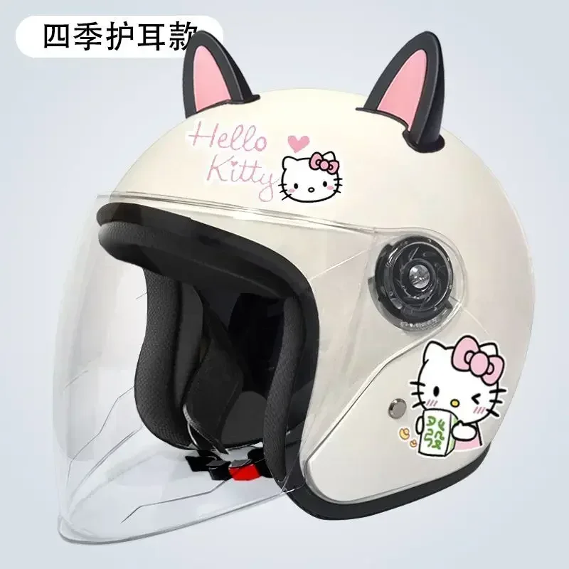 限定品　Hello　Kitty　可愛い　キティちゃん　ヘルメット knc-h-007_1.jpg
