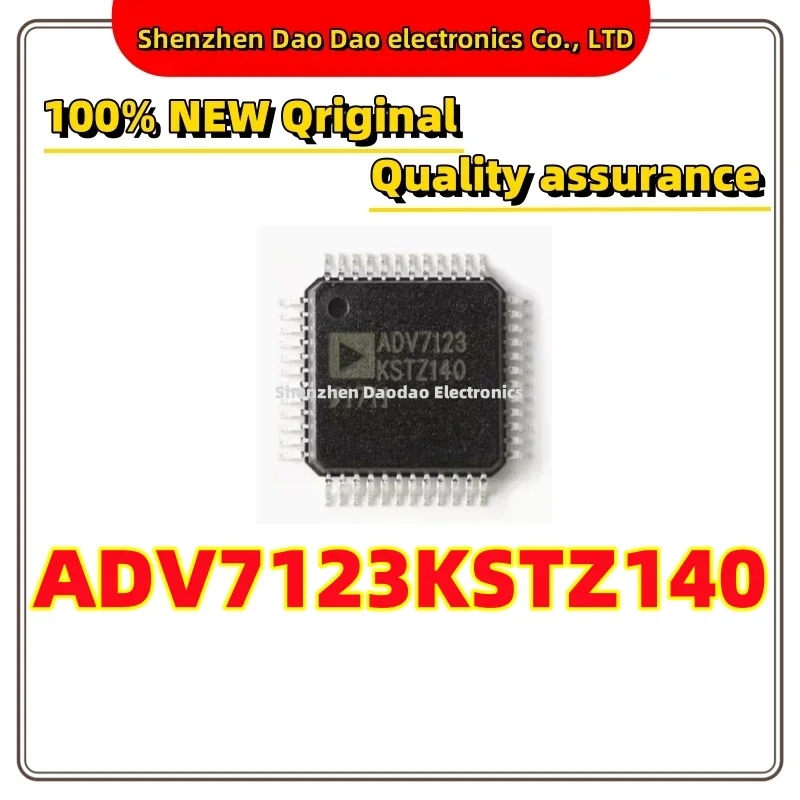 Chip ADV7123KSTZ140-RL ADV7123 LQFP-48 10 bit chip video DAC kecepatan tinggi IC baru asli