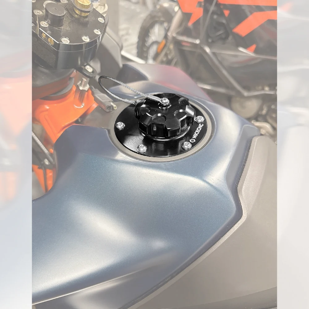 

Motorcycle Fuel Tank Cover Fuel Filler Cap Kit for KTM 890 790 Adventure 790 890 Adventure R/Rally 2019 2020 2021 2022 2023