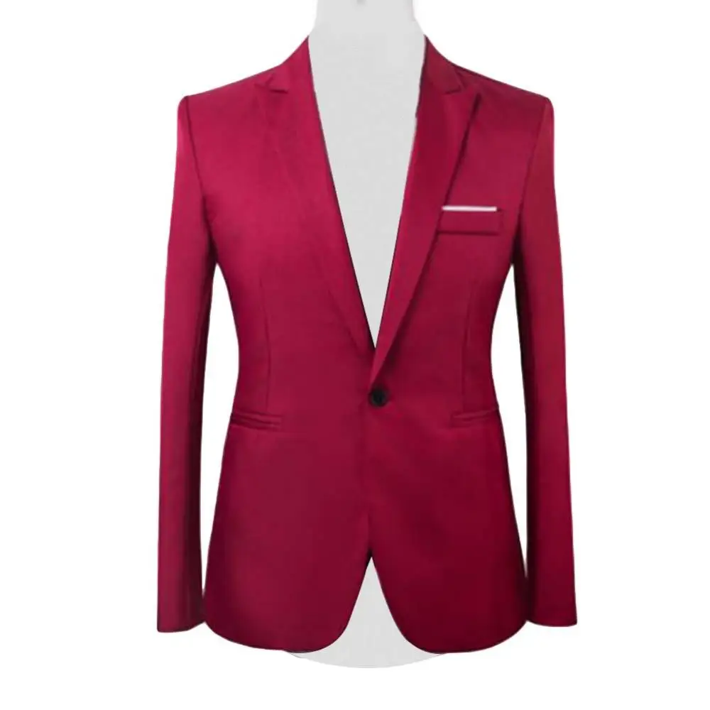 Traje informal de negocios para hombre, conjunto de chaqueta, pantalones, traje de boda, traje delgado de oficina, traje Formal de negocios, Blazer,