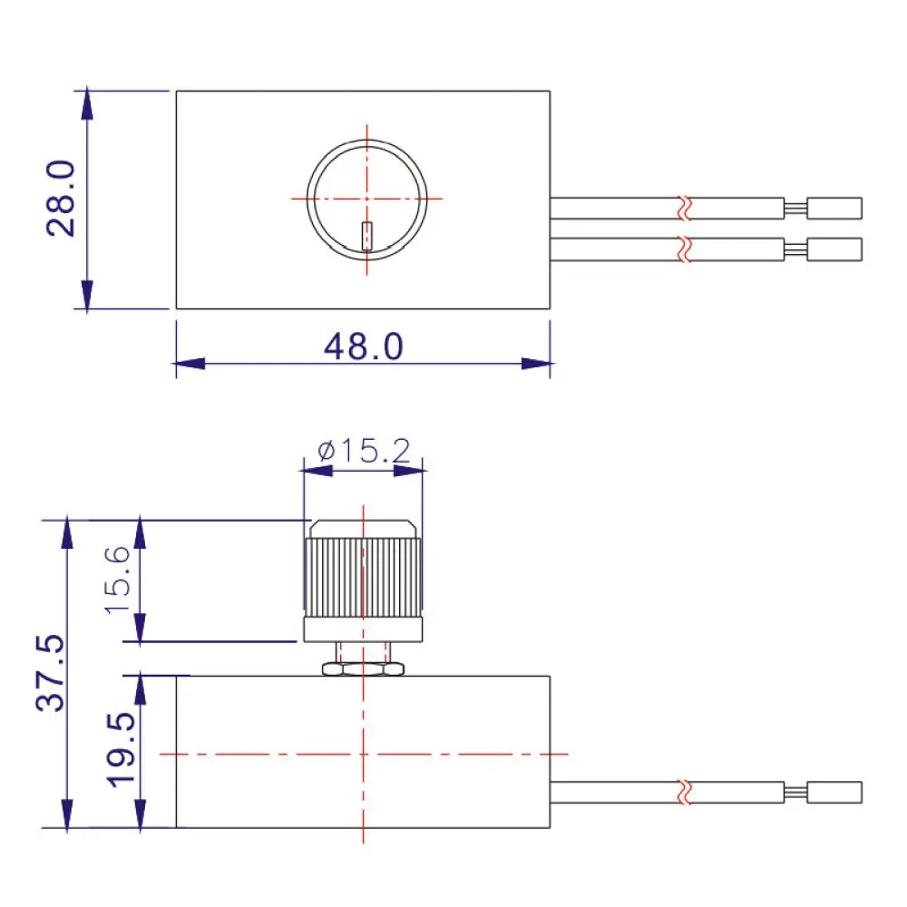 Precision Rotary Dimmer Switch For Light Fan Speed Controller Adjustable Voltage Module Compact Upgrade Accessory