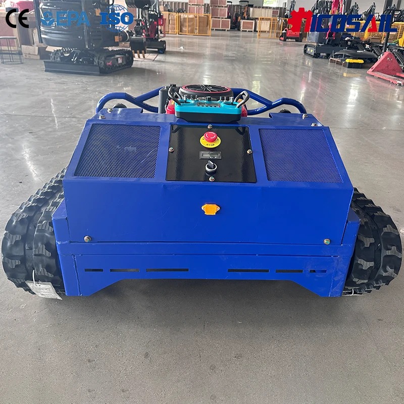 

Настраиваемая газонокосилка QL800 с дистанционным управлением, приложением и GPS 40 ° Сертифицированный CE EPA вездеход для подъема по склонам