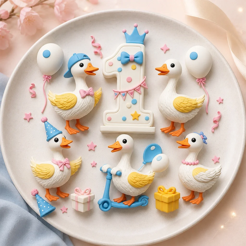 conjunto-de-moldes-de-silicone-de-pato-para-1º-aniversario-para-fundicao-de-resina-cera-argila-decoracao-de-festa-diy-topo-de-bolo-e-artesanato-para-presente-de-bebe