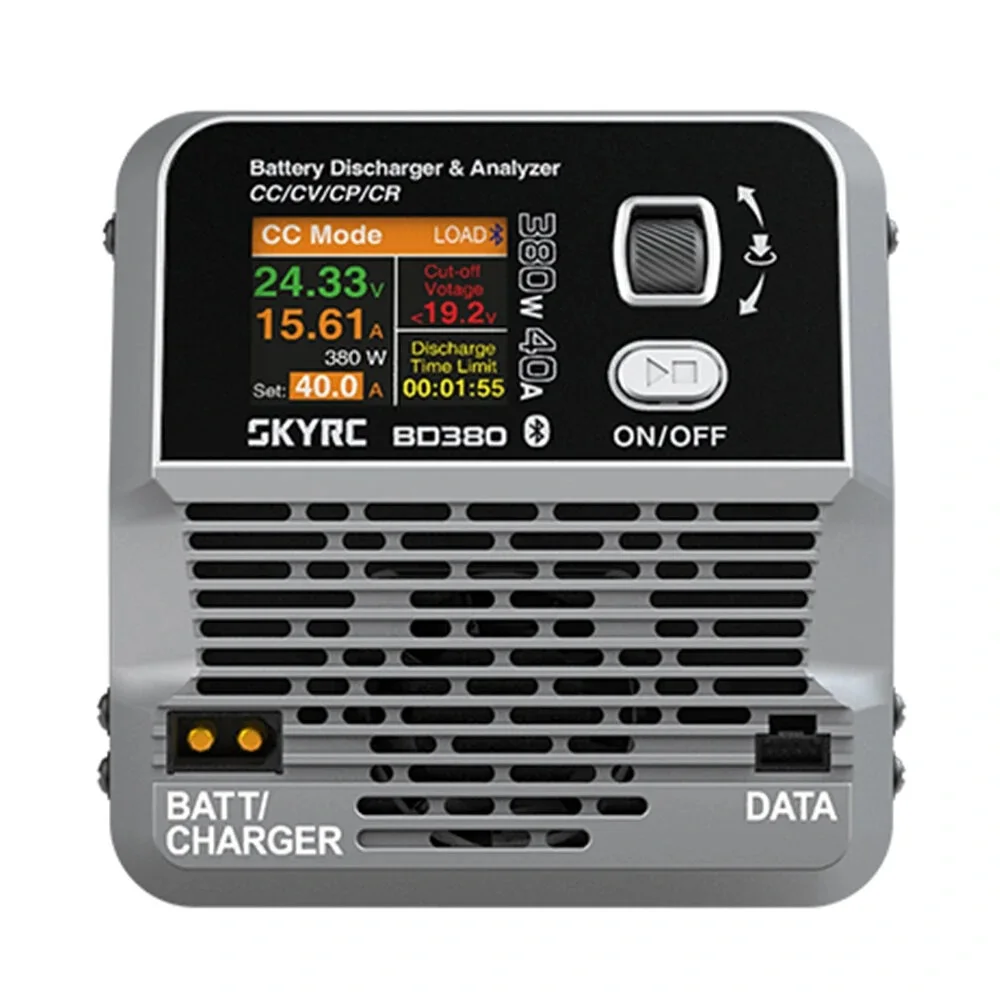 BD380 Battery Discharger Analyzer 380W 40A 30V Four Modes CC/CP/CR/CV  Burst PowerBoosted Designed for RC Models