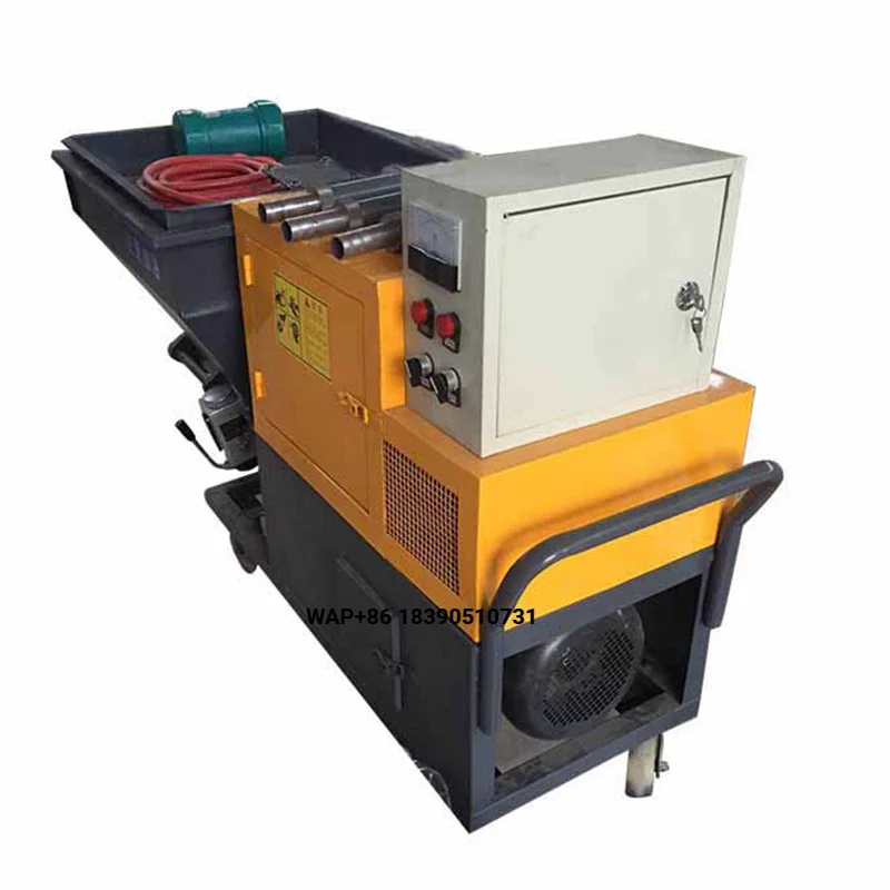 Factory Direct Sale High Pressure Electric Engine Concrete Spray Machines Mortar Spraying Machine