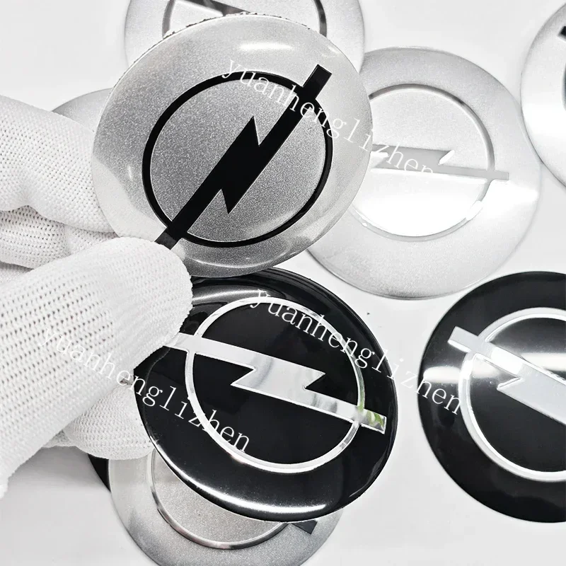 4pcs 56mm Car Wheel Center Sticker Hub Cap Decal Emblem For Opel Insignia Astra J F Antara Meriva H G Corsa OPC Zafira Refit