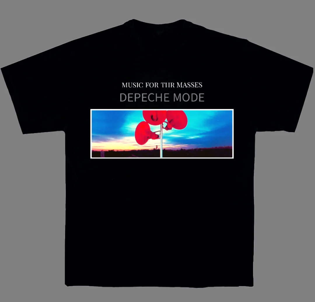Depeche Mode, A British Electronic Group, Is A Music and Art Summer Casual T-shirt Luxury Brand for Both Men and Women Top