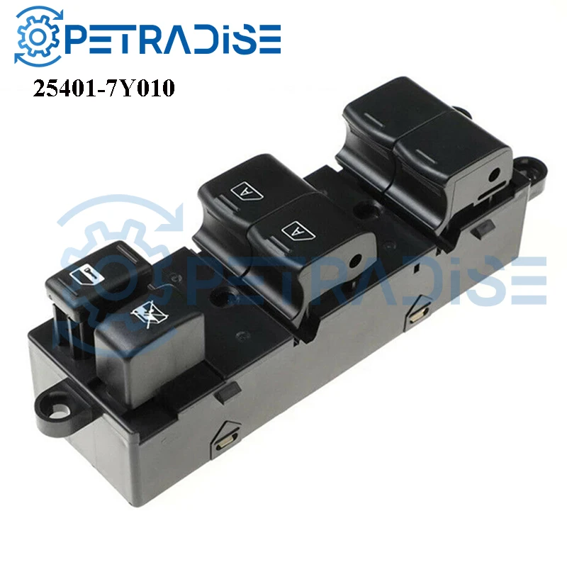 New Drivers Side Left Master Window Switch For Nissan Maxima Titan Murano Infiniti FX35 G35 Car Parts OEM 25401-7Y010 254017Y010