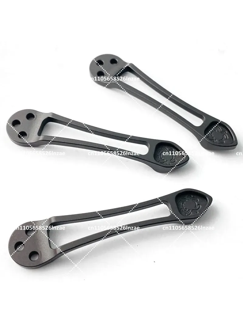 Titanium Pocket Knife CNC Back Clip EDC Replacement Clip for Folding Knife Accessories