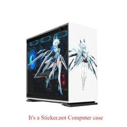 MOD Computer Case Side Glass Stickers Anime Cover Personalized Customization Gamer Cabinet Accessories