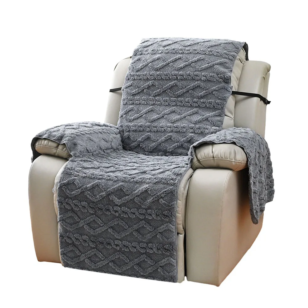 Double Sided Jacquard Velvet Sofa Cover Perfect For Recliners And Massage Chairs Ensures Long Lasting Protection