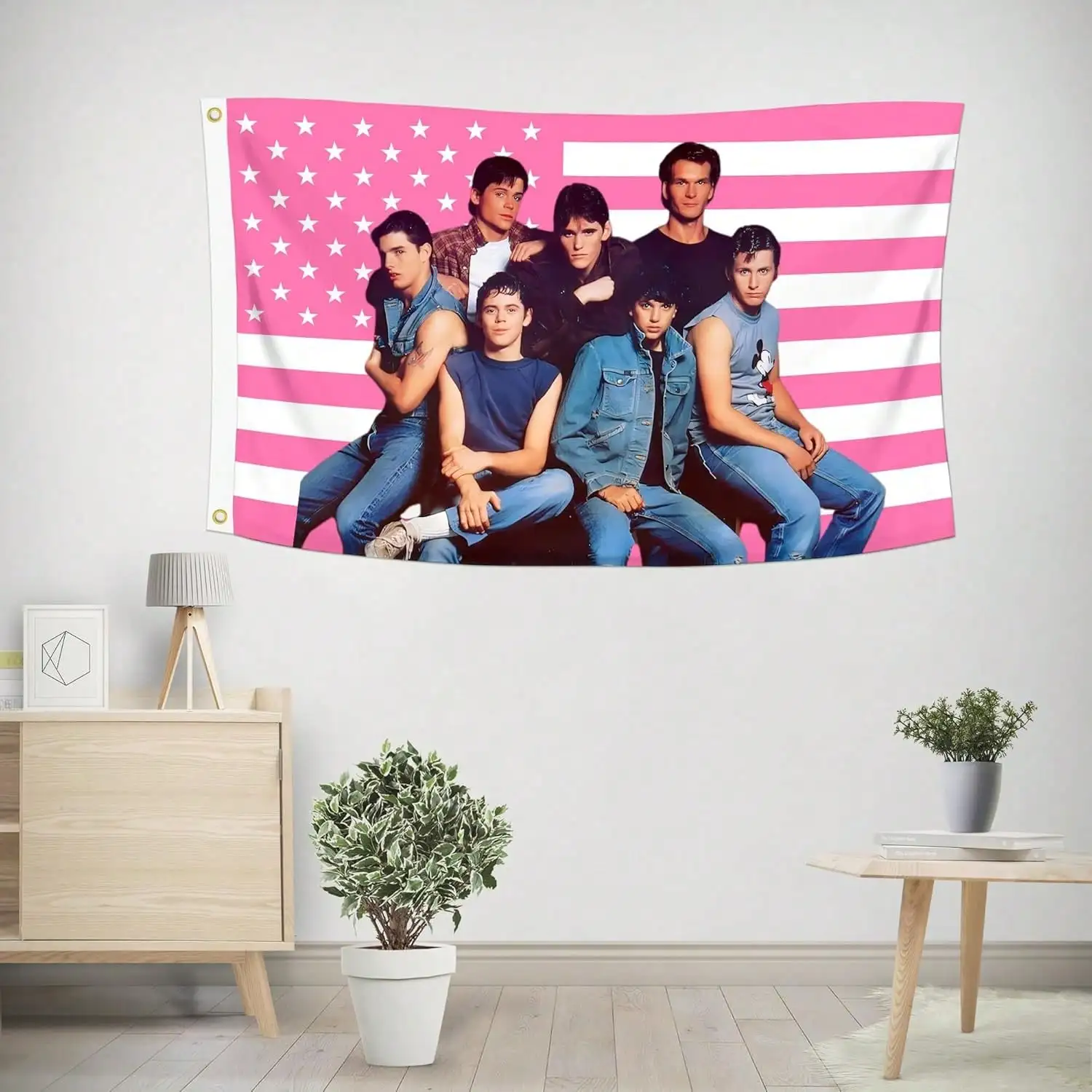 The Outsiders American Banner Advertising Tapestry Flaga Custom Flags for Bedrooms Decorative Home Objects Outdoor Decors Flag