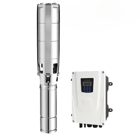 مضخة مياه الآبار تعمل بالطاقة الشمسية لمضخة الطاقة لإمدادات المياه عن بعد 4 بوصة 3 حصان تيار متردد/تيار مستمر