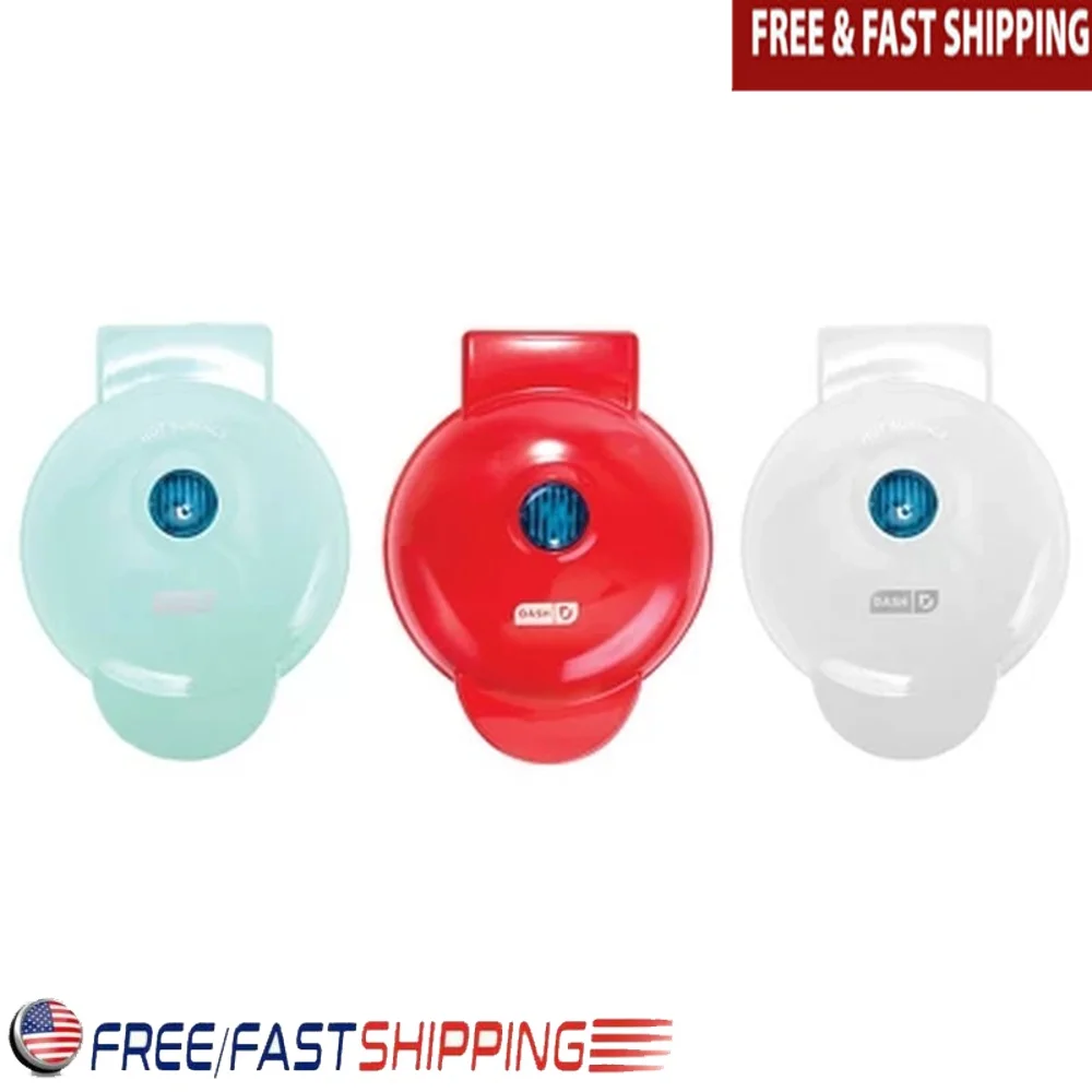 Мини-гриль-гриль, вафельница с антипригарным покрытием, двойные поверхности для приготовления пищи, компактный, легкий вес, легко чистится, руководство по рецептам, 350 Вт