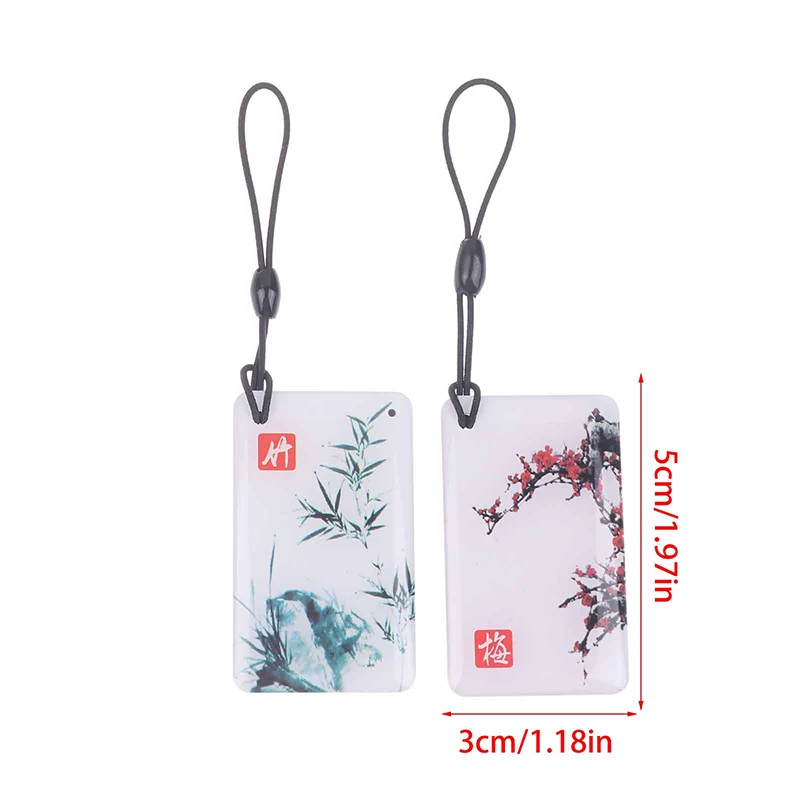 10Pcs PVC 13.56Mhz IC Card TTlock BLE Electronic Smart Door Lock Card Digital Smart Fingerprint Locks Unlock Small RFID Card