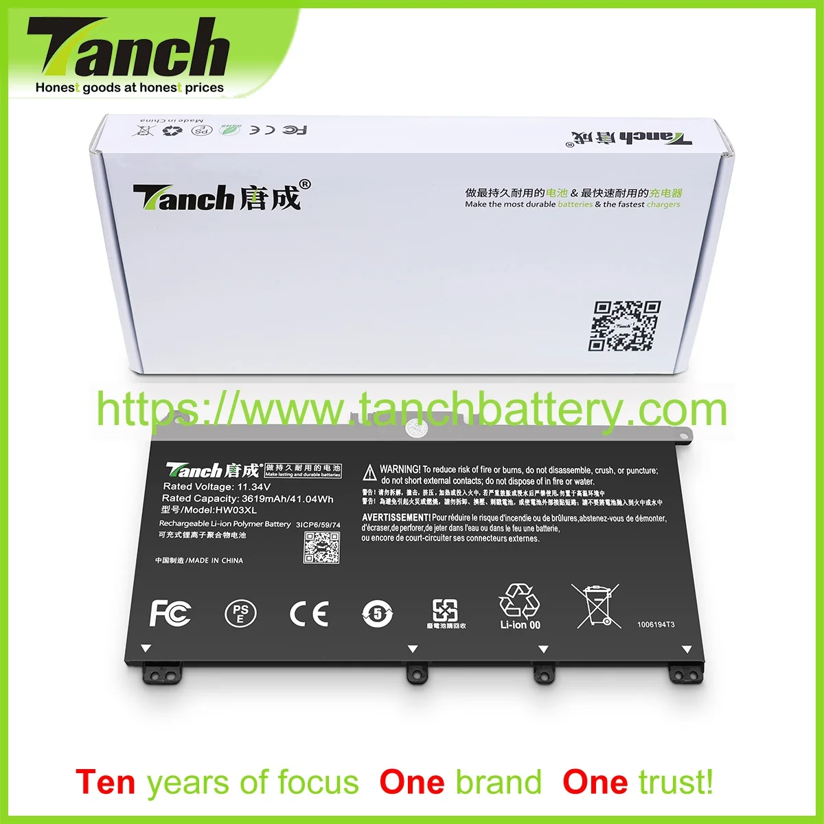 

Laptop Batteries for HP 250 G9 15-EH3008NO 255 G8 17-CN0002NO 470 G8 470 G9 470 G10 HW03XL TPN Q245 TPN-Q222 17-CN0234NG,11.34V
