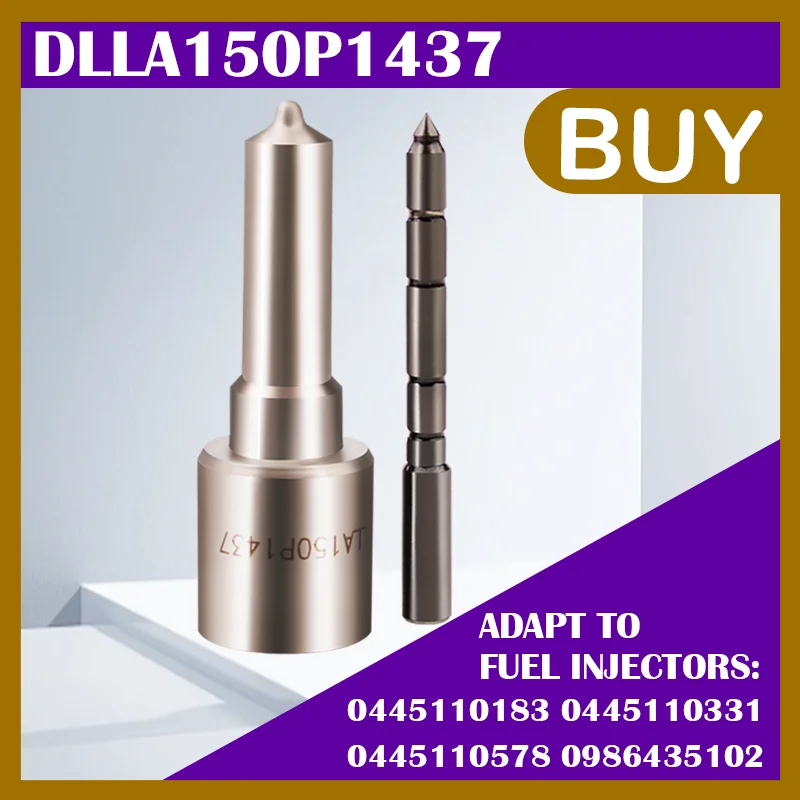 DLLA150P1437 Common Rail Euro 3 Fuel Injector, For 0445110331 0445110578 0986435102 Fuel Injector, For FIFA India Maruti LF3030