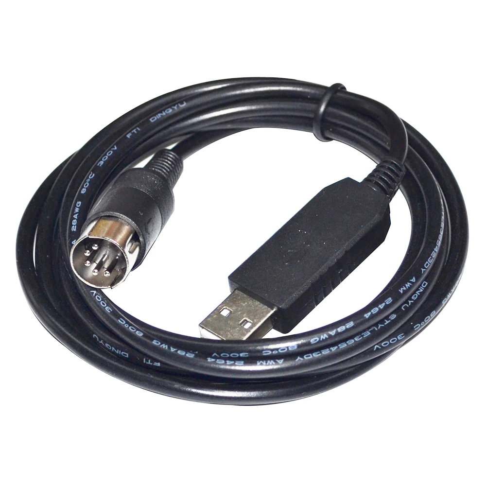 FTDI FT232RL CHIP USB TO DIN 5-PIN MALE RS232 SERIAL PROGRAMMING COMMUNICATION CABLE FOR JOFEMAR G23 COFFEE MACHINE TO PC KABLE