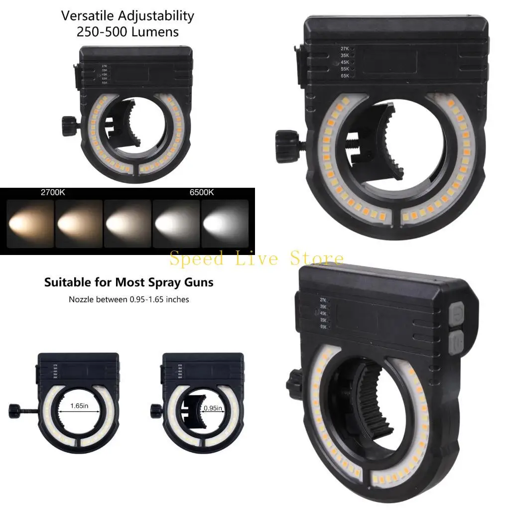 

Автомобильные распылители краски 547C освещают 4-часовое время работы от аккумулятора, 5-уровневую функцию затемнения