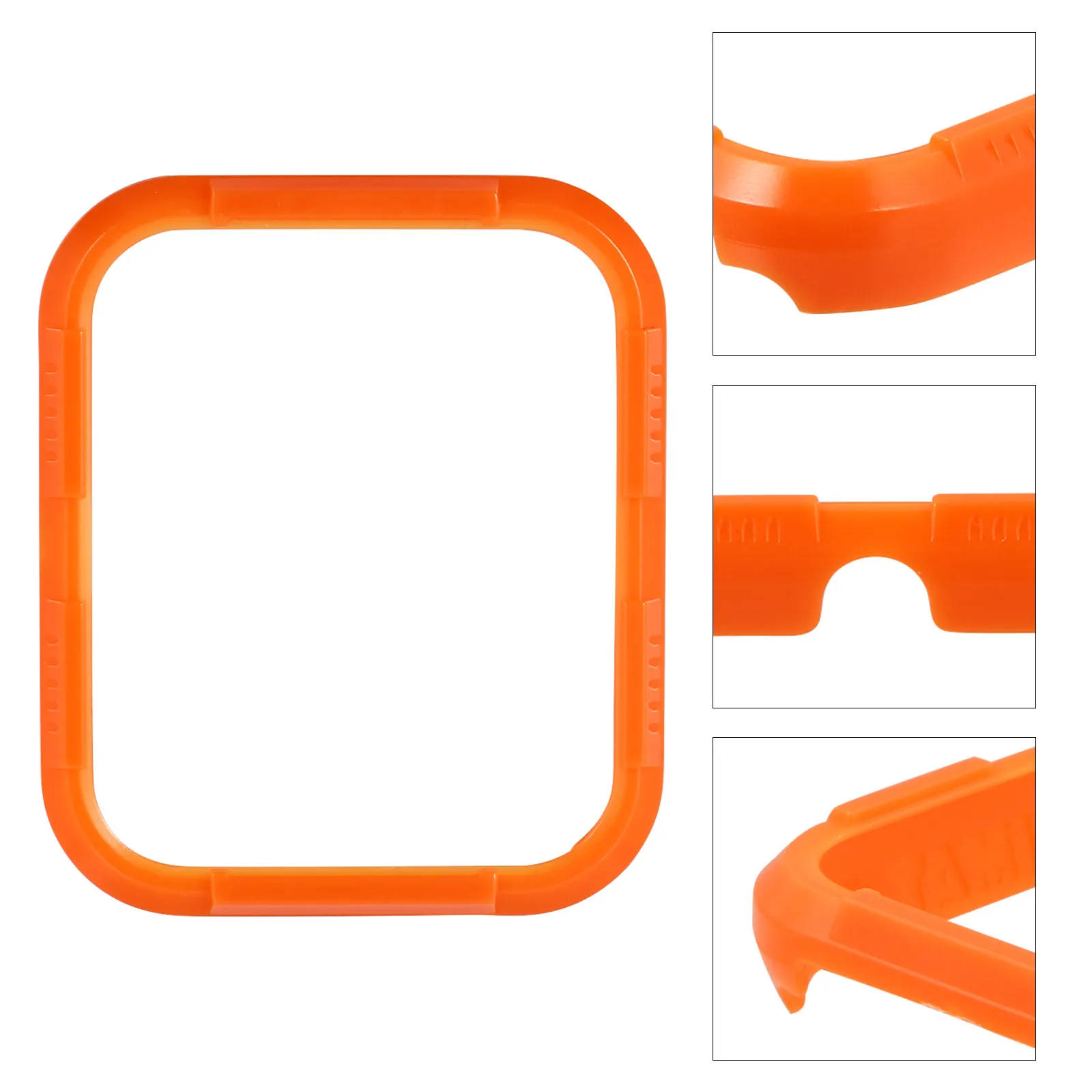 

1Pcs Smart Watch Protective Case Cover Pc Material Stylish Frame Shockproof Lightweight Shell Compatible for Pop U