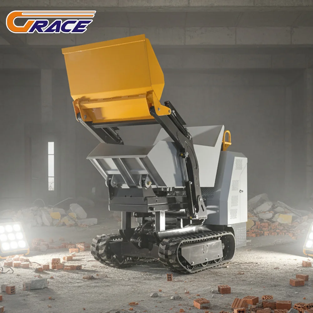 

Customized Small Crawler Mini Dumper 600kg EURO 5 EPA Fast Delivery High Quality Mini Dumper Factory Supply Wholesale