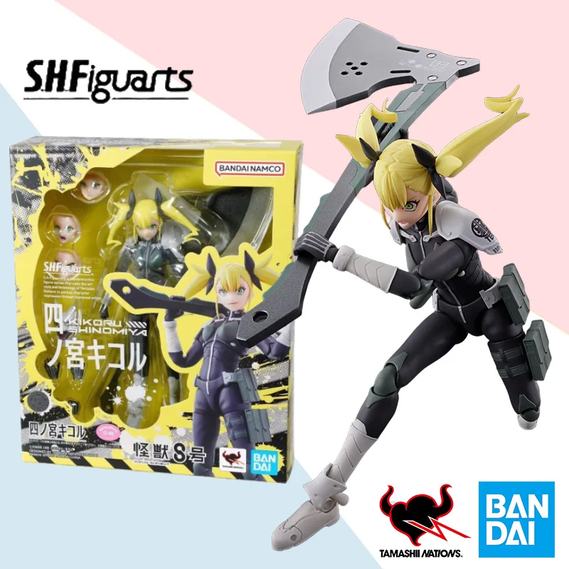 

Bandai Kaiju No.8 SHF KIKORU SHINOMIYA anime action figure collection model ornaments toy gift