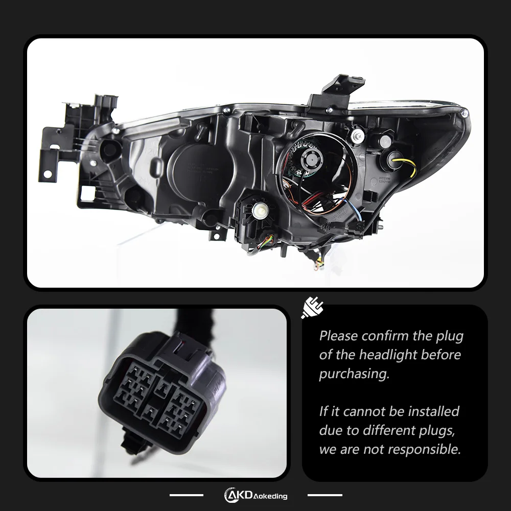 AKD Car Styling for Mazda 6 Atenza LED Headlight 2013-2016 Mazda6