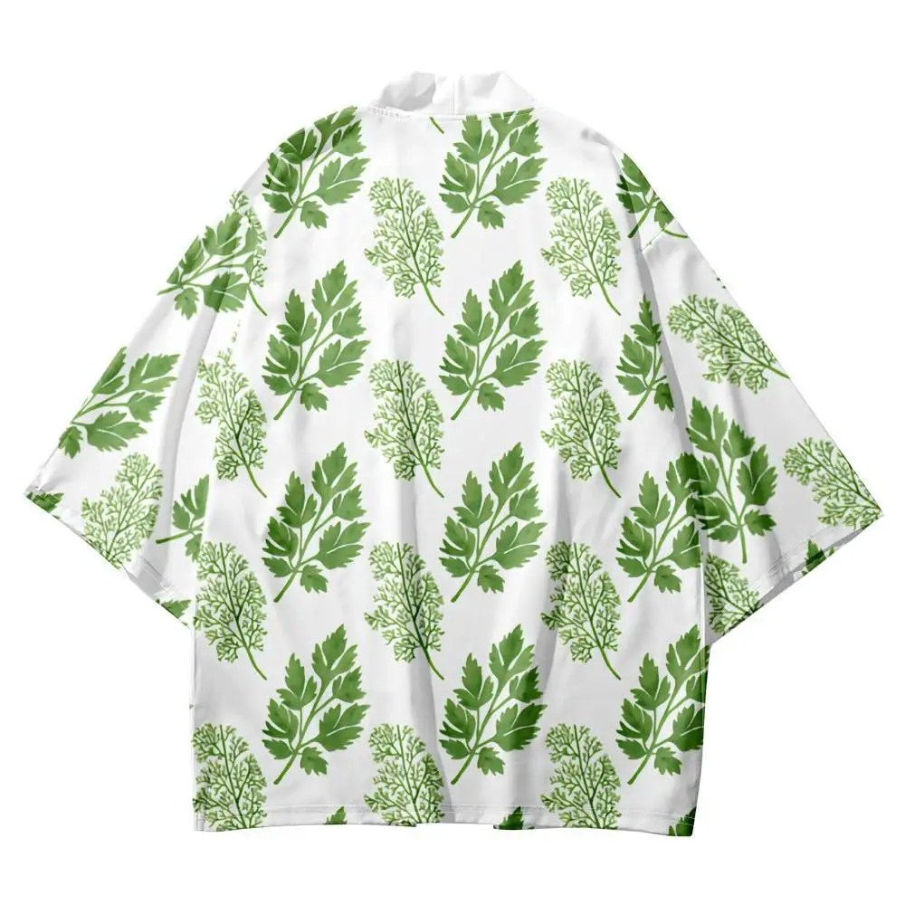 

Plus Size XXS-6XL 5XL 4XL Green Fashion Japanese Streetwear Cardigan Women Men Harajuku Haori Kimono Top Yukata Tao Robe