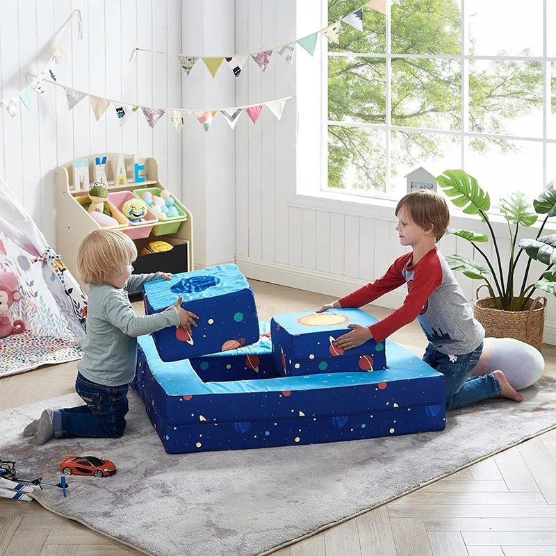 Children's Sofa Detachable Children's Building Block Sofa Playing Games Combination Sofa Compressible