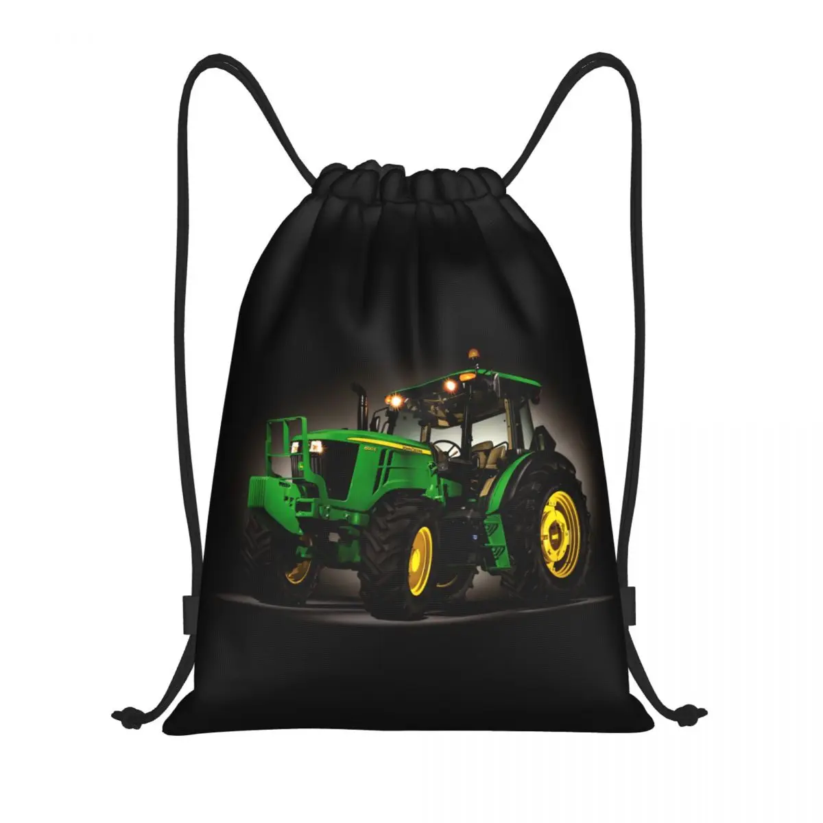 

Tractor Drawstring Backpack Women Men Sport Gym Sackpack Portable Training Bag Sack